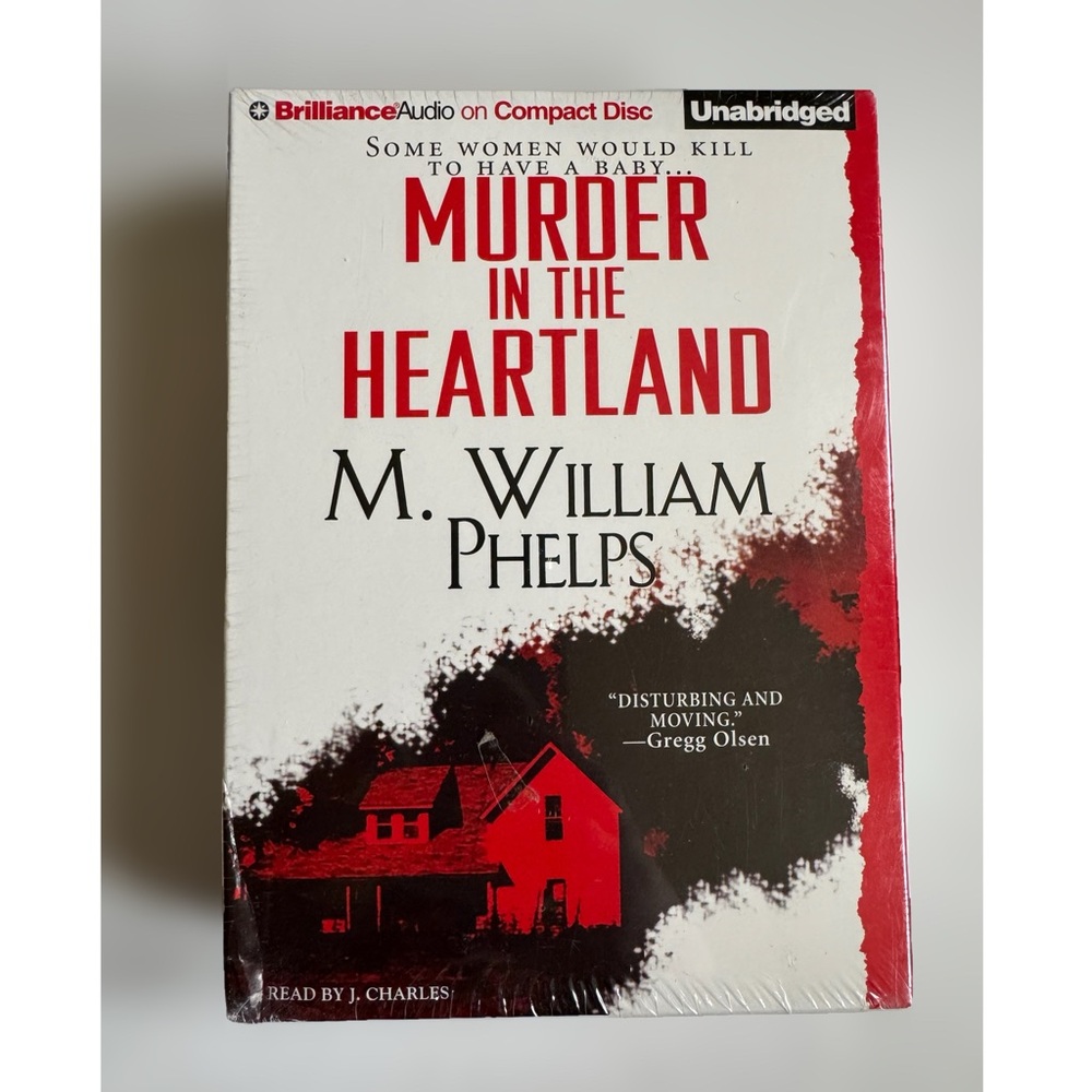New Sealed Murder In The Heartland by M. William Phelps Unabridged Audiobook